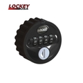 Lockey Mechanical Keyless Combination Cam Lock, MC728, Black LK-MC728-B